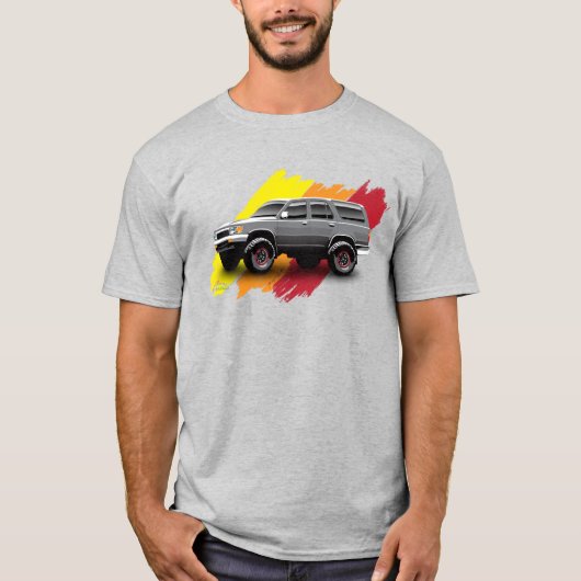 1990 Toyota 4Runner/Surf 4x4 T-shirt (Voorkant)