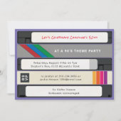 1990s  VHS Tape 90's Verjaardagsfeest Kaart (Voorkant)