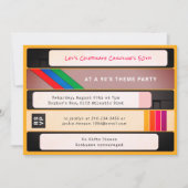 1990s  VHS Tape 90's Verjaardagsfeest Kaart (Voorkant)