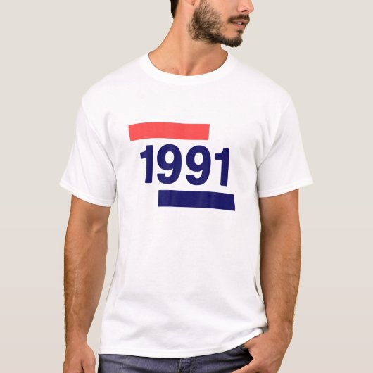 1991, 30e verjaardag t-shirt (Voorkant)
