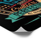 1991 31 jaar oud - 31e verjaardag - perfecte perfe poster (Hoek)