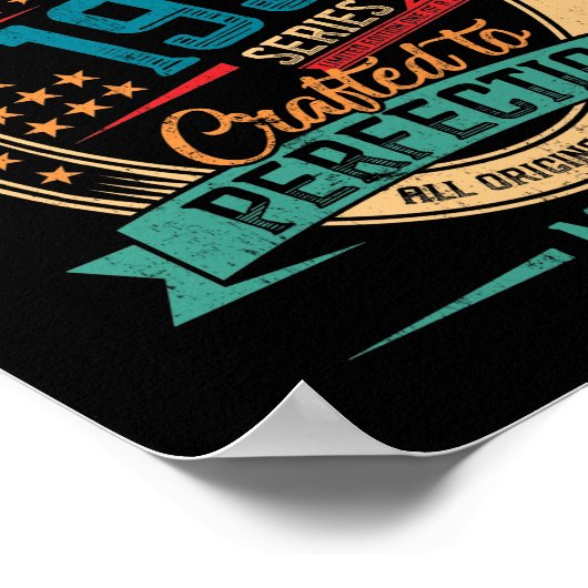 1991 31 jaar oud - 31e verjaardag - perfecte perfe poster (Hoek)