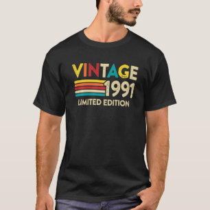 1991 31e verjaardag 31 jaar oud t-shirt