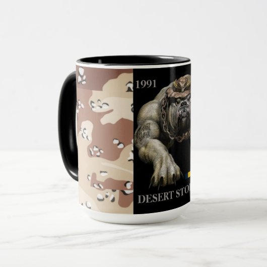 1991 DEVIL DOG COMBAT ACTION DESERT STORM MOK (Voorkant links)