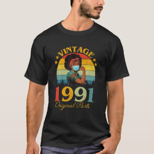  1991 gemaakt in 1991, 30e verjaardag, 30e verjaar t-shirt