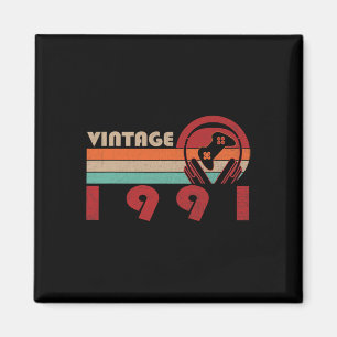  1991 Grappig 33 jaar oude jongens Gamer 33th BI Magneet
