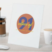 1991 klassenreünie reclamebord met voetstuk (Insitu)