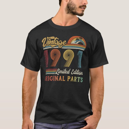  1991 Limited Edition Original Parts T-shirt (Voorkant)