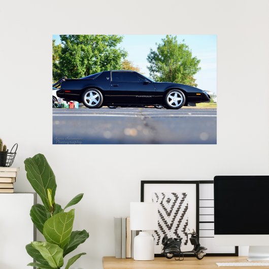 1991 Pontiac Firebird Formula Poster (Thuiskantoor)