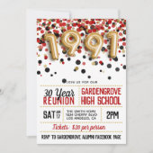 1991 Reunion middelbare school Kaart (Voorkant)