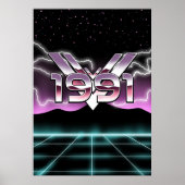 1991 Tech noir Poster (Voorkant)