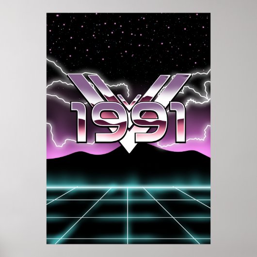 1991 Tech noir Poster (Voorkant)