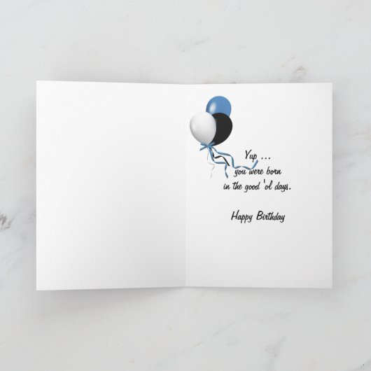 1991 VerjaardagLeuke feiten Kaart (Binnen)