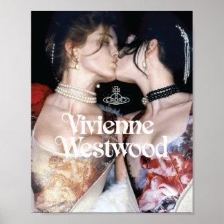 1991 Vivienne Westwood Vintage Poster Meisje Kus