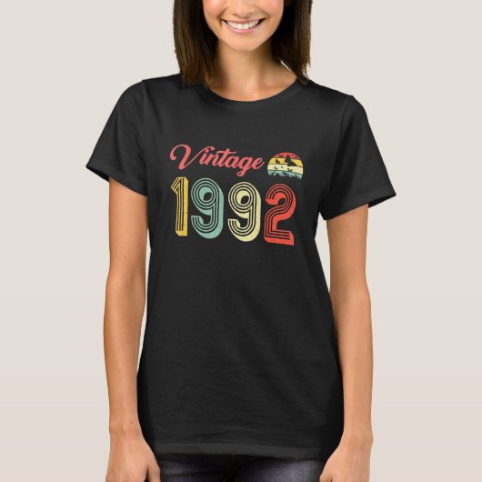 1992 - 29-jarige vrouwen t-shirt (Voorkant)