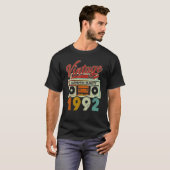  1992 Authentic Quality 1992 30th Birthday T-shirt (Voorkant volledig)