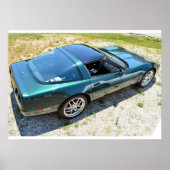 1992 C4 Corvette Poster (Voorkant)