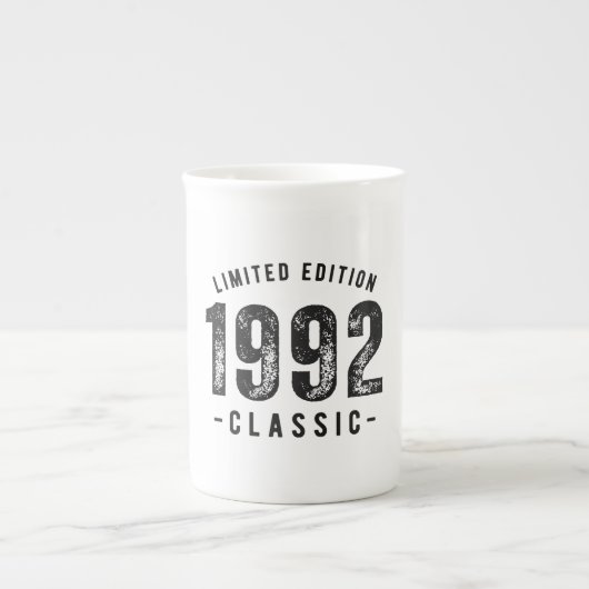 1992 Classic Geboortejaar Porselein Kop (Voorkant)