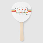 1992 De geboorte van legenden Handwaaier (Achterkant)