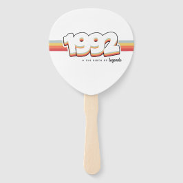 1992 De geboorte van legenden Handwaaier