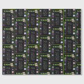 1992 Geboortejaar Trivia Cadeaupapier (Vlak)