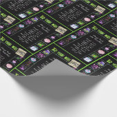 1992 Geboortejaar Trivia Cadeaupapier (Hoek)