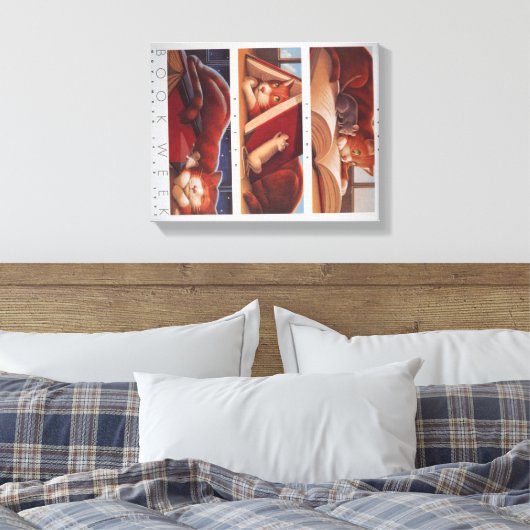 1992 Kinderboekenweek Canvas (Insitu (Slaapkamer))