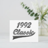 1992 Klassiek Briefkaart (Staand voorkant)
