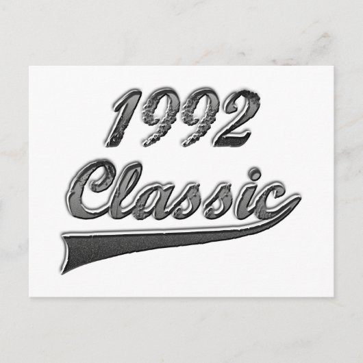 1992 Klassiek Briefkaart (Voorkant)