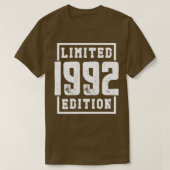 1992 Limited Edition T-shirt (Design voorkant)