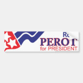1992 Ross Perot for President Bumpersticker (Voorkant)