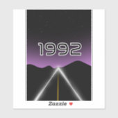1992 Tellers Sticker (Vel)