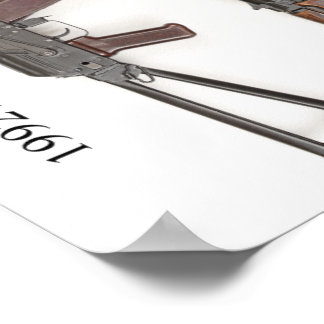 1992 Tula AKS-74U aanvalsgeweer Poster