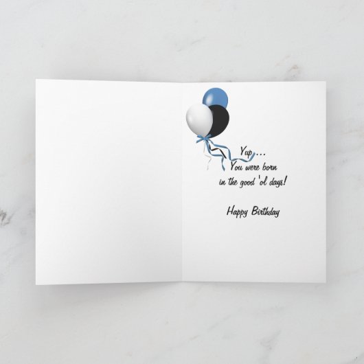 1992 Verjaardag Kaart (Binnen)