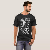 1992 vinylplaat Gothische schedel T-shirt (Voorkant volledig)