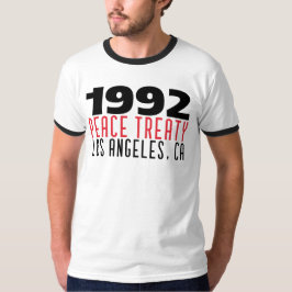 1992 Vredesverdrag Los Angeles T-shirt