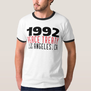 1992 Vredesverdrag Los Angeles T-shirt