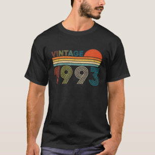 1993 29e dag cadeau 29 jaar oud Retro Birt T-shirt