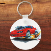 1993-97 Camaro Red Car Sleutelhanger (Voorkant)