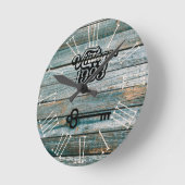 1993  acrylwandklok ronde klok (Hoek)