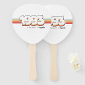 1993 De geboorte van legenden Handwaaier (Voorkant en achterkant)