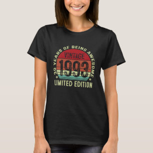 1993 Funny 30 Year Old 30th Birthday T-shirt