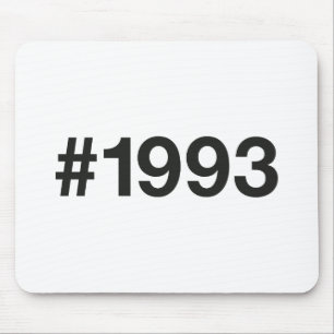 1993 Hashtag 32 Verjaardag Jubileum Muismat