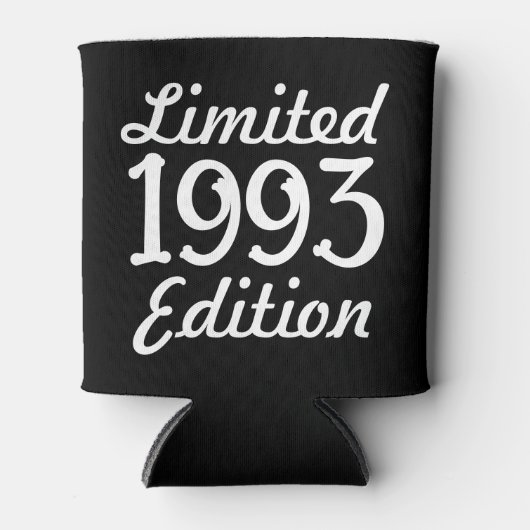 1993 Limited Edition 30th Birthday Button Blikjeskoeler (Voorkant)