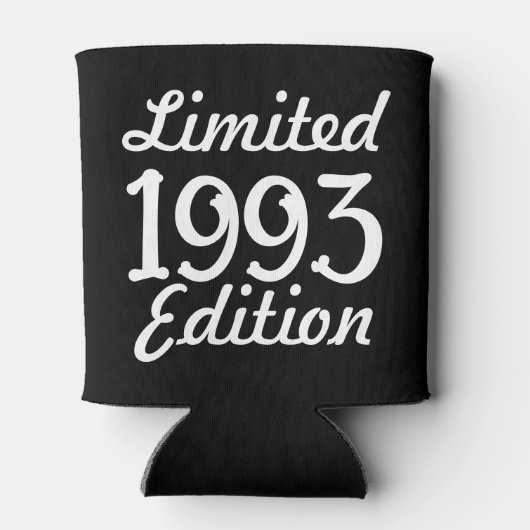 1993 Limited Edition 30th Birthday Button Blikjeskoeler (Achterkant)