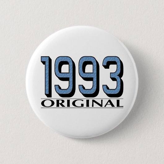 1993 Origineel Ronde Button 5,7 Cm (Voorkant)