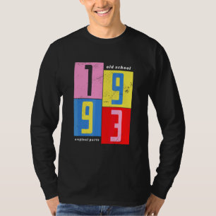 1993 Originele onderdelen Oude School 90s T-shirt