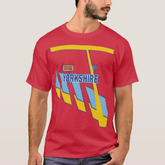 1993 Yorkshire AXA Equity Law Sunday League Cricke T-shirt