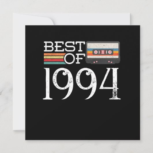 1994  15 de geboorte Jubileum Gift Kaart (Voorkant)