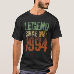 1994: Birthday May Born Legend from 1994 T-shirt